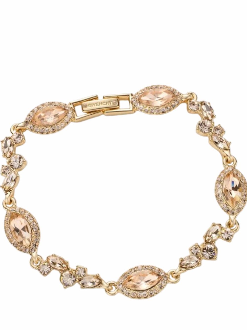 Givenchy Crystal Flex Bracelet Dark Pink